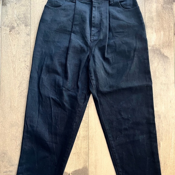 Zimmermann Black High Rise Straight Leg Jeans - Picture 8 of 12